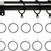 10 Pack Black Nickel Curtain Rings Metal 25mm To 36mm -DIY 10 pack black nickel curtain rings metal 25mm to 36mm5060897438794 01c MP