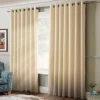 100% Blackout Ring Top Curtains 90" X 72" Cream -DIY 100 blackout ring top curtains 90 x 72 cream5039373078366 01c MP