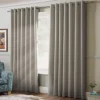 100% Blackout Ring Top Curtains 90" X 90" Grey -DIY 100 blackout ring top curtains 90 x 90 grey5039373078441 01c MP
