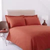 144 Thread Count Poetry Dye Plain Duvet Cover Set Double Bedding Set Terracotta 1 144 Thread Count Poetry Dye Plain Duvet Cover Set Double Bedding Set Terracotta -DIY 144 thread count poetry dye plain duvet cover set double bedding set terracotta5032567182399 01c MP
