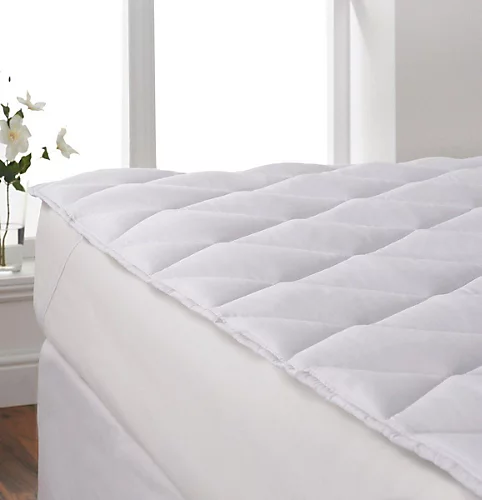 2" Bounceback Spiral Hollowfibre Filled Quilted Mattress Topper With Elasticated Ties Single Bed 3 2" Bounceback Spiral Hollowfibre Filled Quilted Mattress Topper With Elasticated Ties Single Bed