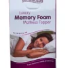 2" DreamEasy Double Bed Memory Foam Mattress Topper. With Removable Cover & Elasticated Corners 2 2" DreamEasy Double Bed Memory Foam Mattress Topper. With Removable Cover & Elasticated Corners -DIY 2 dreameasy double bed memory foam mattress topper with removable cover elasticated corners5060059278701 01c MP
