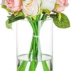 20cm Cylinder Glass Vase For Flowers And Home Boquete Floral Arrangements - Clear Glass Circular Vase 1 20cm Cylinder Glass Vase For Flowers And Home Boquete Floral Arrangements - Clear Glass Circular Vase -DIY 20cm cylinder glass vase for flowers and home boquete floral arrangements clear glass circular vase5060766071626 01c MP