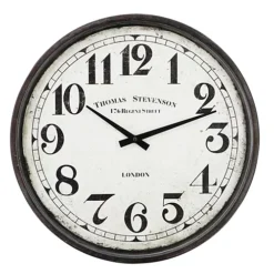 40cm X 40cm Vintage Metal Clock