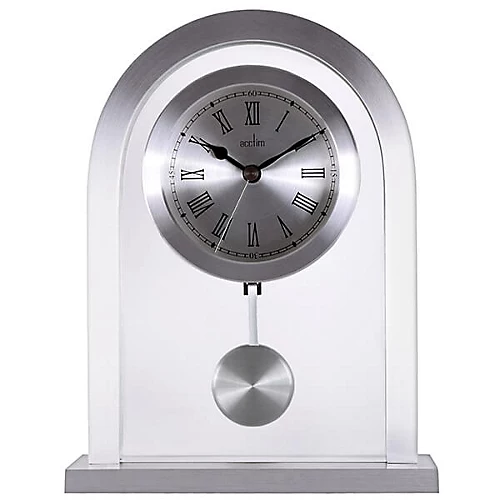 Acctim Bathgate Mantel Clock Silver 3 Acctim Bathgate Mantel Clock Silver