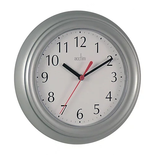 Acctim Wycombe Wall Clock Grey (One Size) 3 Acctim Wycombe Wall Clock Grey (One Size)