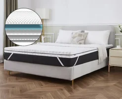 All Seasons Memory Foam Mattress Topper