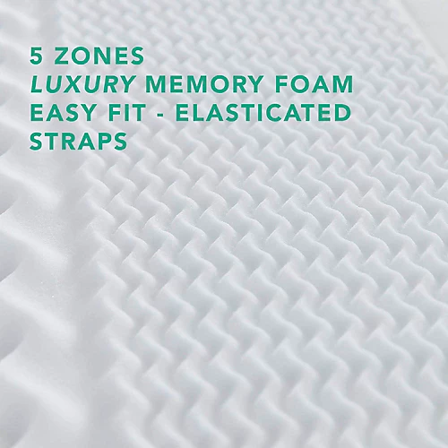 Assura Sleep 5 Zone Memory Foam Topper 5 Assura Sleep 5 Zone Memory Foam Topper - Image 3