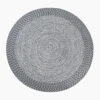 Athena 300cm Round Weatherproof Indoor And Outdoor Rug In Shale Grey -DIY athena 300cm round weatherproof indoor and outdoor rug in shale grey5060933961552 01c MP