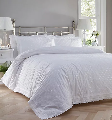 Balmoral White Super King Duvet Cover And Pillowcases 3 Balmoral White Super King Duvet Cover And Pillowcases