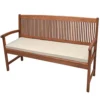 Beige Garden Bench Pad Outdoor Waterproof Fabric 2 Seater Furniture Swing Seat Cushion -DIY beige garden bench pad outdoor waterproof fabric 2 seater furniture swing seat cushion5057102008767 01c MP