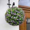 Best Artificial 38cm Purple Lily Hanging Basket Flower Topiary Ball - Suitable For Outdoor Use - Weather & Fade Resistant -DIY best artificial 38cm purple lily hanging basket flower topiary ball suitable for outdoor use weather fade resistant5060637306048 01c MP