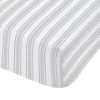 Bianca Fine Linens Bedroom Check And Stripe Fitted Sheet 25cm Depth Grey -DIY bianca fine linens bedroom check and stripe fitted sheet 25cm depth grey5057681050065 01c MP
