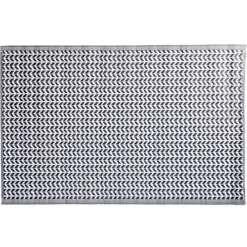 Black & White Geometric Outdoor Rug Camping Floor Mat Picnic Blanket 120 X 180cm