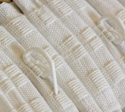 Blackout 66" X 54" Beige (Taped Top Curtains) 5 Blackout 66" X 54" Beige (Taped Top Curtains) - Image 3