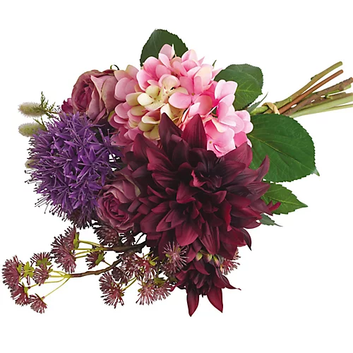 Bloom Artificial Alexis Flower Bouquet - Faux Fake Silk Flower Indoor Home Decoration Floral Arrangement - Measures H60cm 4 Bloom Artificial Alexis Flower Bouquet - Faux Fake Silk Flower Indoor Home Decoration Floral Arrangement - Measures H60cm - Image 2