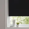 Boreas Corded Black Plain Blackout Roller Blind (W)120cm (L)180cm -DIY boreas corded black plain blackout roller blind w 120cm l 180cm3663602990222 06bq