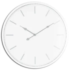 Brandon Wall Clock - Metal - L4 X W49 X H49 Cm - White