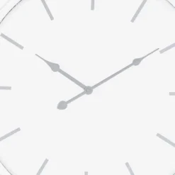 Brandon Wall Clock - Metal - L4 X W49 X H49 Cm - White 8 Brandon Wall Clock - Metal - L4 X W49 X H49 Cm - White -DIY brandon wall clock metal l4 x w49 x h49 cm white5050140163481 03c MP