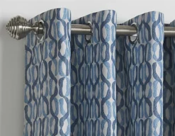 Camb 90" X 90" Blue (Ring Top Curtains) -DIY camb 90 x 90 blue ring top curtains 5039373082851 03c MP