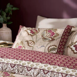 Catherine Lansfield Kashmir Paisley Floral Duvet Cover Set With Pillowcases Natural -DIY catherine lansfield kashmir paisley floral duvet cover set with pillowcases natural5012601420892 03c MP