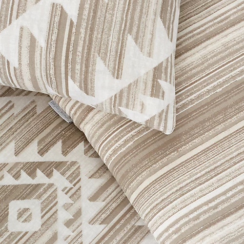 Catherine Lansfield Living Aztec Geo Cotton 45x45cm Cushion Cover 3 Pack Natural 5 Catherine Lansfield Living Aztec Geo Cotton 45x45cm Cushion Cover 3 Pack Natural - Image 3