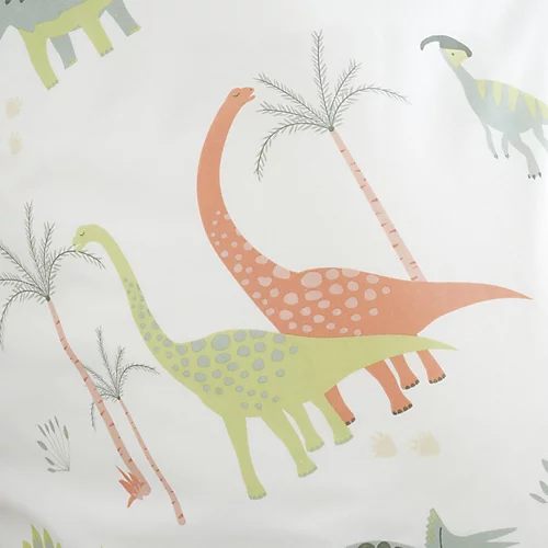 Chapter B Bedroom Dinosaur Single Fitted Sheet 25cm Depth Natural 4 Chapter B Bedroom Dinosaur Single Fitted Sheet 25cm Depth Natural - Image 2
