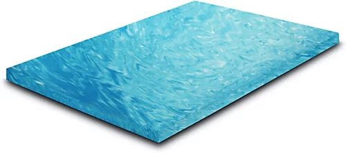 Cool Blue Hybrid Memory Foam Orthopaedic Mattress Topper, 7.5cm, 4FT (120x190cm) 3 Cool Blue Hybrid Memory Foam Orthopaedic Mattress Topper, 7.5cm, 4FT (120x190cm)