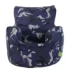 Cotton Blue Urban Camo Bean Bag Arm Chair With Beans Child / Teen Size -DIY cotton blue urban camo bean bag arm chair with beans child teen size5060274114082 01c MP