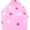 Cotton Pink Stars Bean Bag Child Size -DIY cotton pink stars bean bag child size5060274112224 01c MP