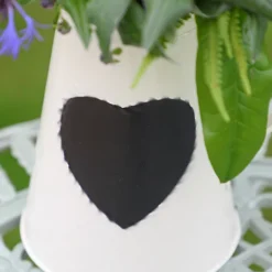 Country Cream Jug Flower Vase With Chalkboard -DIY country cream jug flower vase with chalkboard5060633944053 03c MP