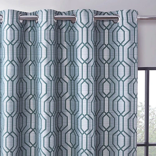 Dakota Green Eyelet Blackout Curtains 4 Dakota Green Eyelet Blackout Curtains - Image 2