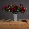 Deep Red Wedding Peony Rose Spray -DIY deep red wedding peony rose spray5050140901892 01c MP