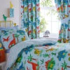 Dinosaur World Junior Duvet Cover And Pillowcase Set -DIY dinosaur world junior duvet cover and pillowcase set5027392406529 01c MP