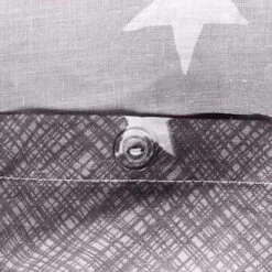 Dreamscene Galaxy Stars Duvet Cover With Pillowcase Kids Bedding Set Silver Grey, Silver Grey Charcoal Stars - Double -DIY dreamscene galaxy stars duvet cover with pillowcase kids bedding set silver grey silver grey charcoal stars double5027434126811 04c MP