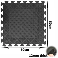 Easimat Heavy Duty Interlocking Rubber Gym Mats Garage Flooring Tiles Commercial 4pcs -DIY easimat heavy duty interlocking rubber gym mats garage flooring tiles commercial 4pcs5060164212904 03c MP