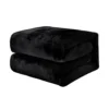 EHC Super Soft Fluffy Snugly Solid Flannel Fleece Throws For Sofa Bed Blankets, Black 150 Cm X 200 Cm -DIY ehc super soft fluffy snugly solid flannel fleece throws for sofa bed blankets black 150 cm x 200 cm5060414796925 01c MP