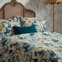 EW By Edinburgh Weavers Morton Floral Cotton Sateen Duvet Cover Set -DIY ew by edinburgh weavers morton floral cotton sateen duvet cover set5025532715562 02c MP