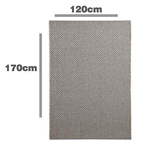 Fearne Grey Indoor & Outdoor Rug 170cmx120cm 6 Fearne Grey Indoor & Outdoor Rug 170cmx120cm - Image 4