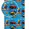 Fireman Sam Blue 100% Cotton Single Fitted Sheet -DIY fireman sam blue 100 cotton single fitted sheet8592753010624 01c MP
