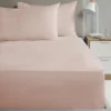 Flat Sheet 180TC Percale Blush Super King Sheet Suitable For Deep Mattresses -DIY flat sheet 180tc percale blush super king sheet suitable for deep mattresses5027491339773 01c MP