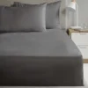 Flat Sheet 180TC Percale Charcoal Double Sheet Suitable For Deep Mattresses -DIY flat sheet 180tc percale charcoal double sheet suitable for deep mattresses5027491238779 01c MP