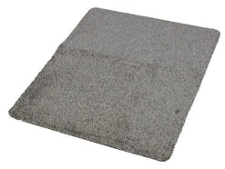 Flooring Grey Plain Door Mat, 75cm X 50cm