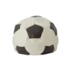 Football Bean Bag, Black & White 1 Football Bean Bag, Black & White -DIY football bean bag black white5059340447087 02c