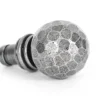 From The Anvil Pewter Hammered Ball Curtain Finial (pair) -DIY from the anvil pewter hammered ball curtain finial pair 5060428283572 01c MP