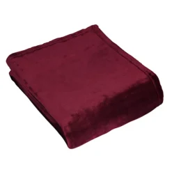 Furn. Harlow Plain Fleece Throw