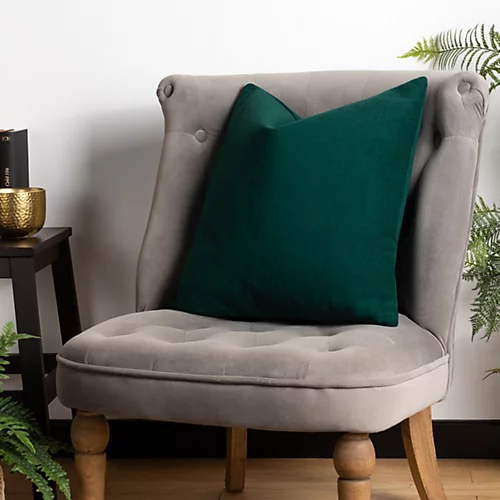 Furn. Kobe Large Soft Velvet Polyester Filled Cushion 6 Furn. Kobe Large Soft Velvet Polyester Filled Cushion - Image 4