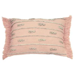 Furn. Sigrid Scandi Inspired Nordic Braided Recycled Polyester Filled Cushion