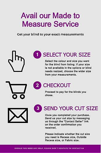 Furnished Made To Measure Blackout Roller Blinds - Fuchsia Pink Roller Blind For Windows And Doors (W)240cm (L)165cm 5 Furnished Made To Measure Blackout Roller Blinds - Fuchsia Pink Roller Blind For Windows And Doors (W)240cm (L)165cm - Image 3