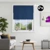 Furnished Made To Measure Blackout Roller Blinds With Metal Fittings - Navy Blue Blind For Home And Office (W)60cm (L)165cm 1 Furnished Made To Measure Blackout Roller Blinds With Metal Fittings - Navy Blue Blind For Home And Office (W)60cm (L)165cm -DIY furnished made to measure blackout roller blinds with metal fittings navy blue blind for home and office w 60cm l 165cm0634972873777 01c MP
